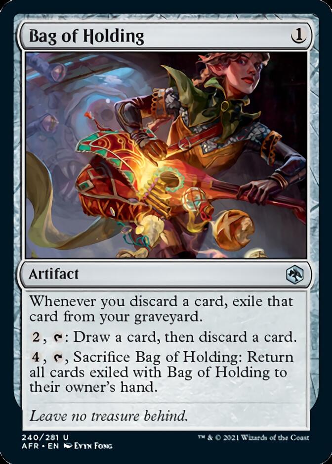 Bag of Holding [Dungeons & Dragons: Adventures in the Forgotten Realms] MTG Single Magic: The Gathering    | Red Claw Gaming