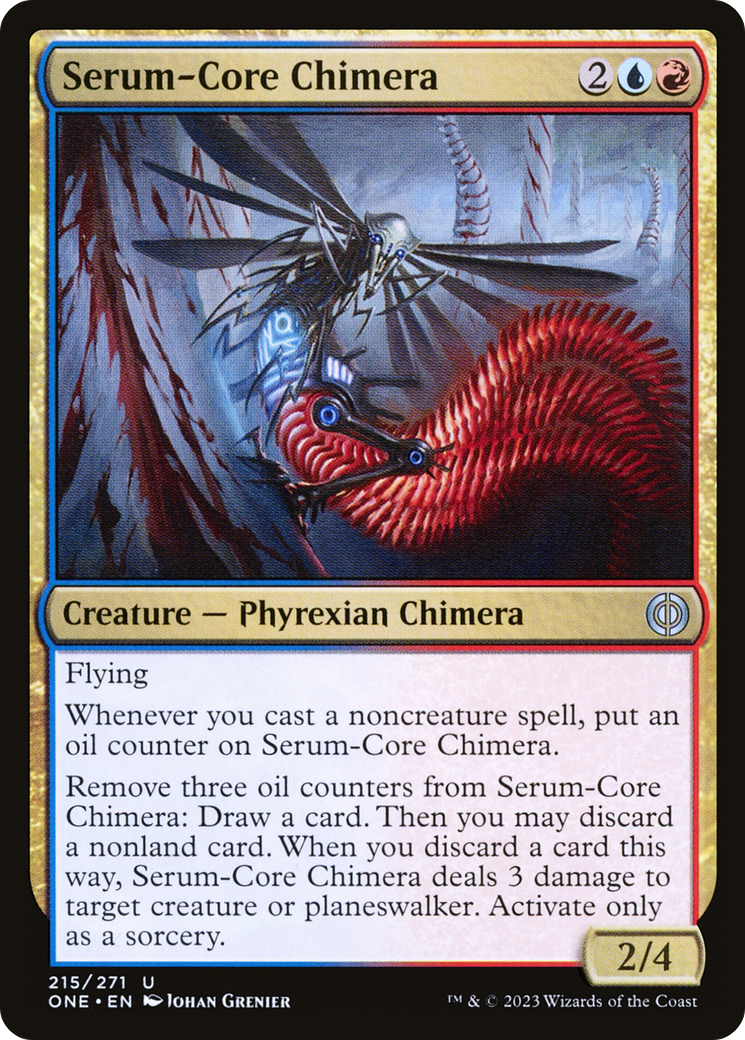 Serum-Core Chimera [Phyrexia: All Will Be One] MTG Single Magic: The Gathering    | Red Claw Gaming