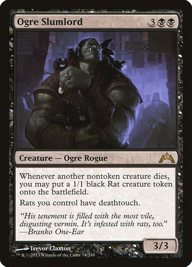 Ogre Slumlord [Gatecrash] MTG Single Magic: The Gathering    | Red Claw Gaming