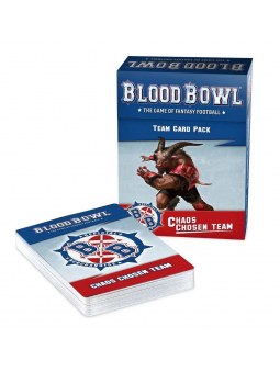 BLOOD BOWL CHAOS CHOSEN TEAM CARD PACK (DIRECT) Blood Bowl Games Workshop    | Red Claw Gaming