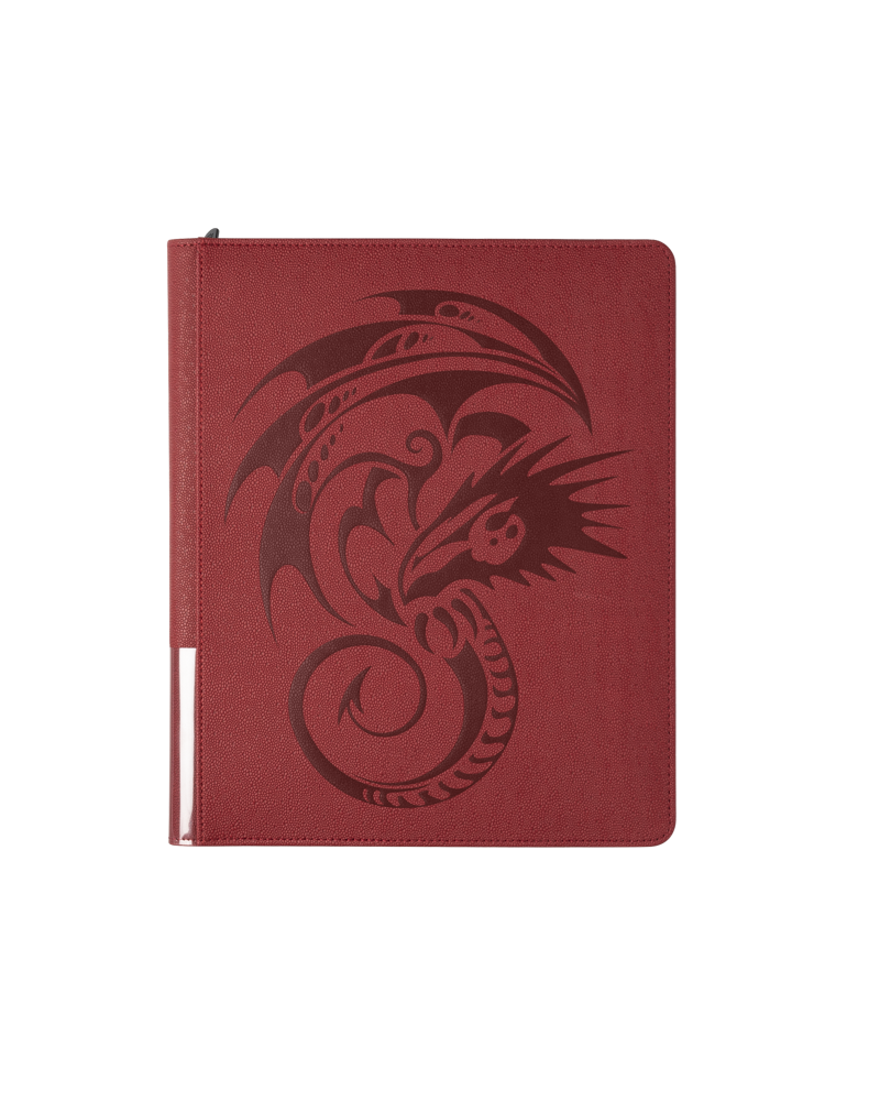 DRAGON SHIELD CARD CODEX ZIPSTER BINDER BLOOD RED Red Claw Gaming DRAGON SHIELD CARD CODEX ZIPSTER BINDER BLOOD RED Red Claw Gaming