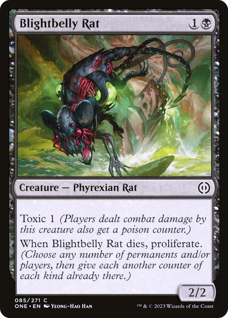 Blightbelly Rat [Phyrexia: All Will Be One] MTG Single Magic: The Gathering    | Red Claw Gaming