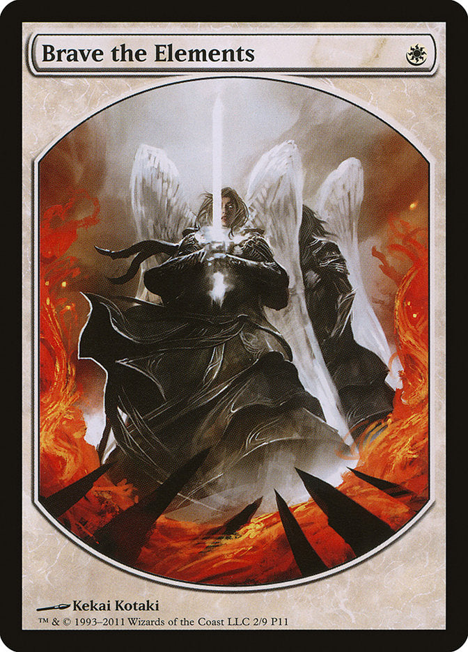 Brave the Elements [Magic Player Rewards 2011] MTG Single Magic: The Gathering    | Red Claw Gaming