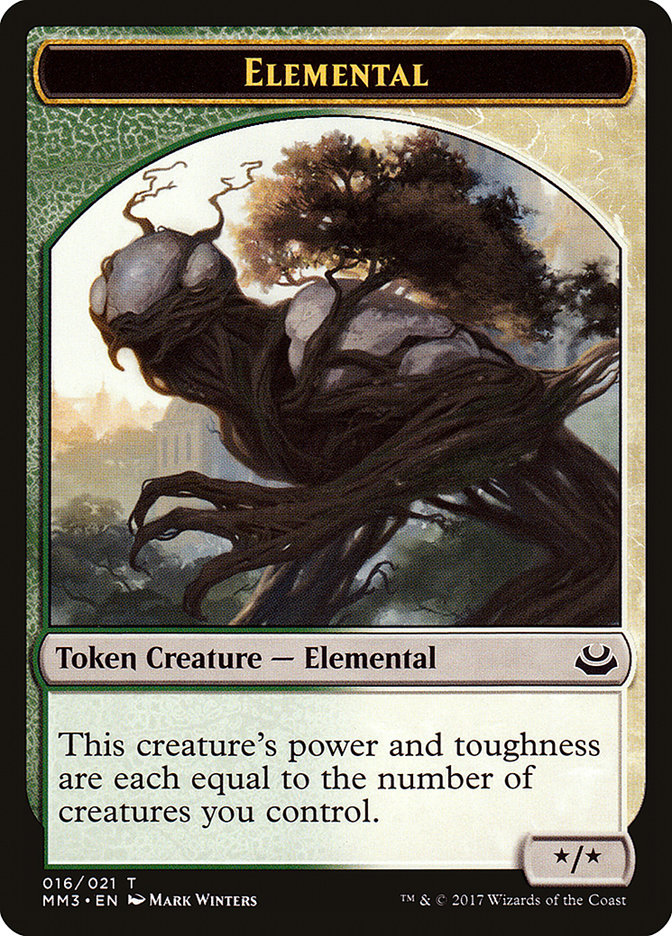 Elemental Token [Modern Masters 2017 Tokens] MTG Single Magic: The Gathering    | Red Claw Gaming