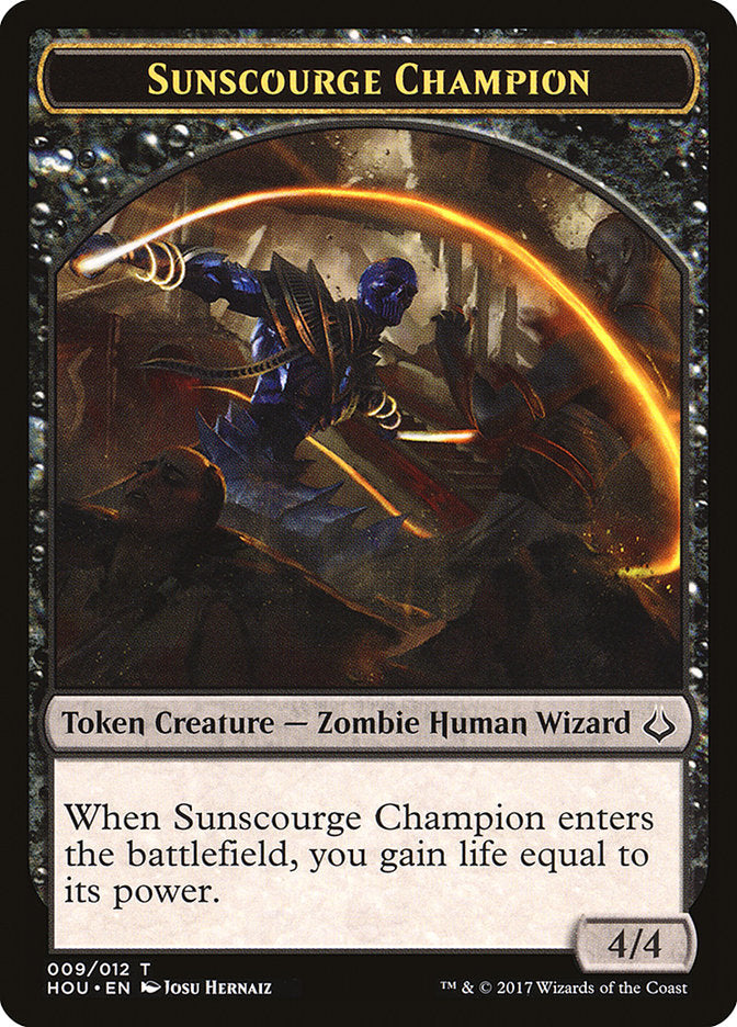 Sunscourge Champion Token [Hour of Devastation Tokens] MTG Single Magic: The Gathering    | Red Claw Gaming