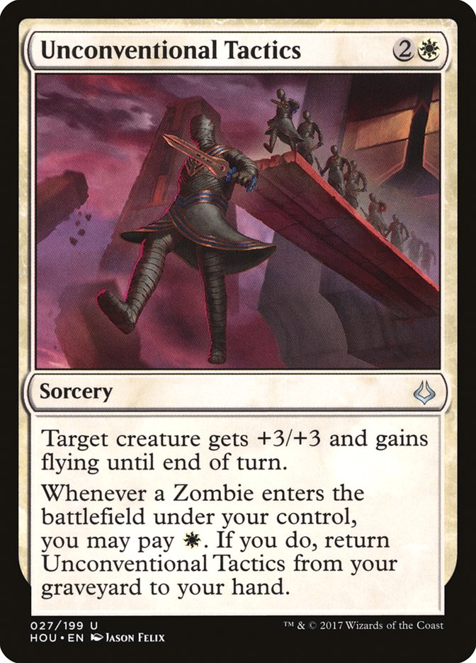 Unconventional Tactics [Hour of Devastation] MTG Single Magic: The Gathering    | Red Claw Gaming