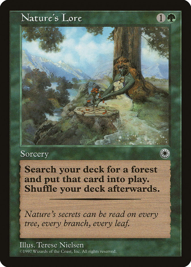 Nature's Lore [Portal] MTG Single Magic: The Gathering    | Red Claw Gaming