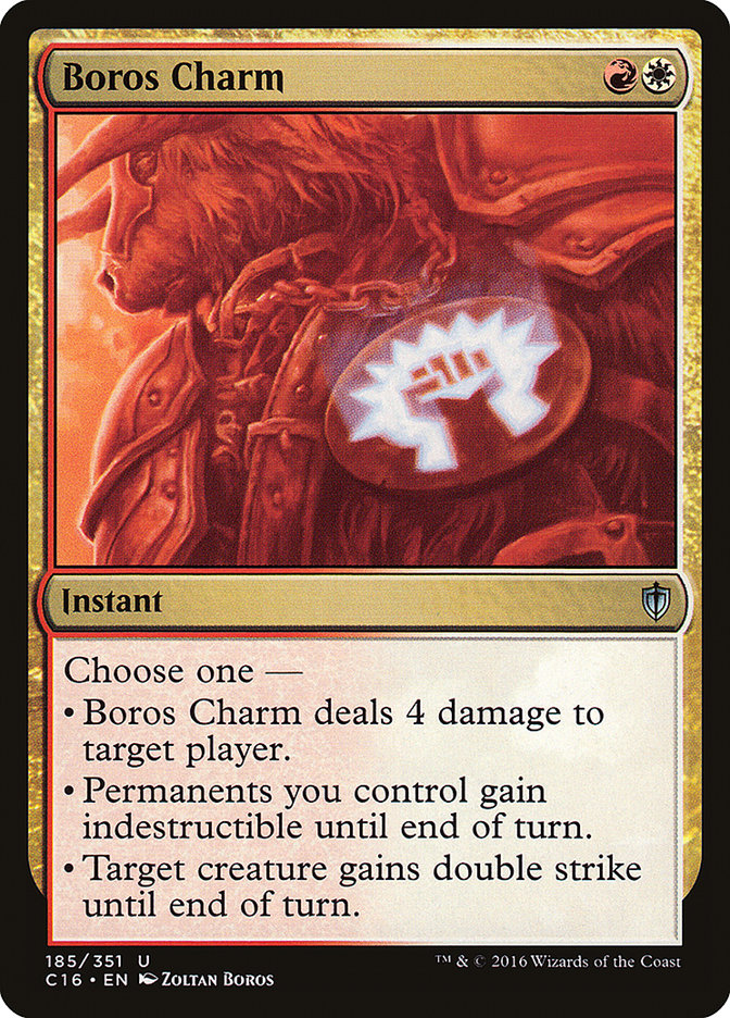 Boros Charm [Commander 2016] MTG Single Magic: The Gathering    | Red Claw Gaming