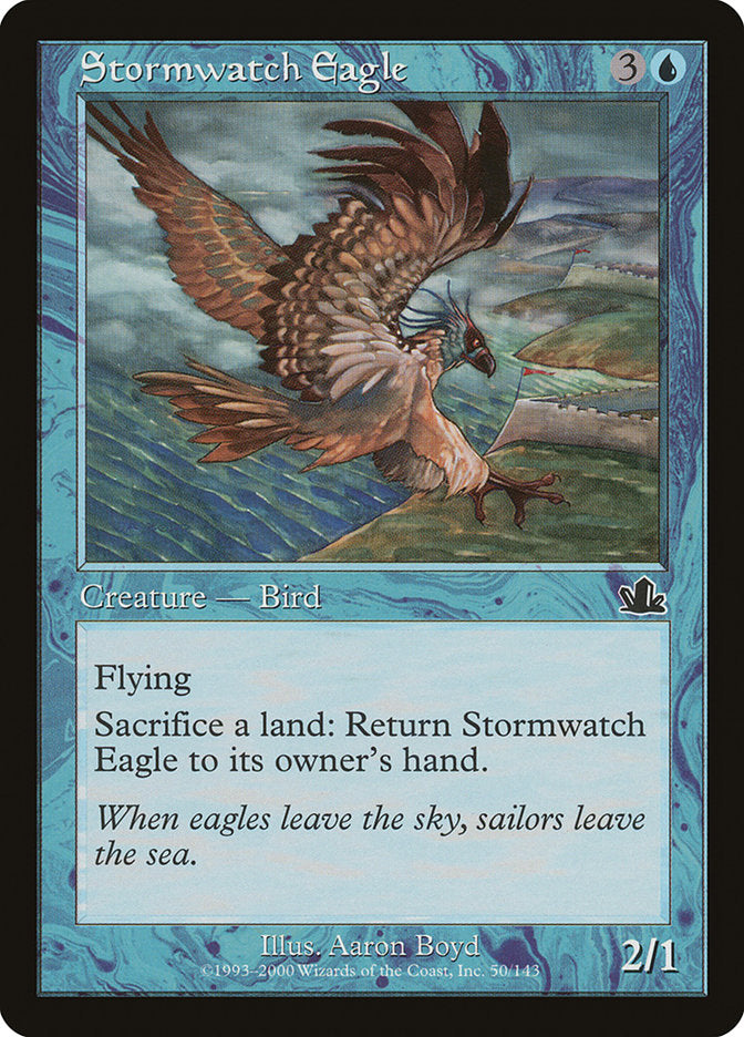 Stormwatch Eagle [Prophecy] MTG Single Magic: The Gathering    | Red Claw Gaming