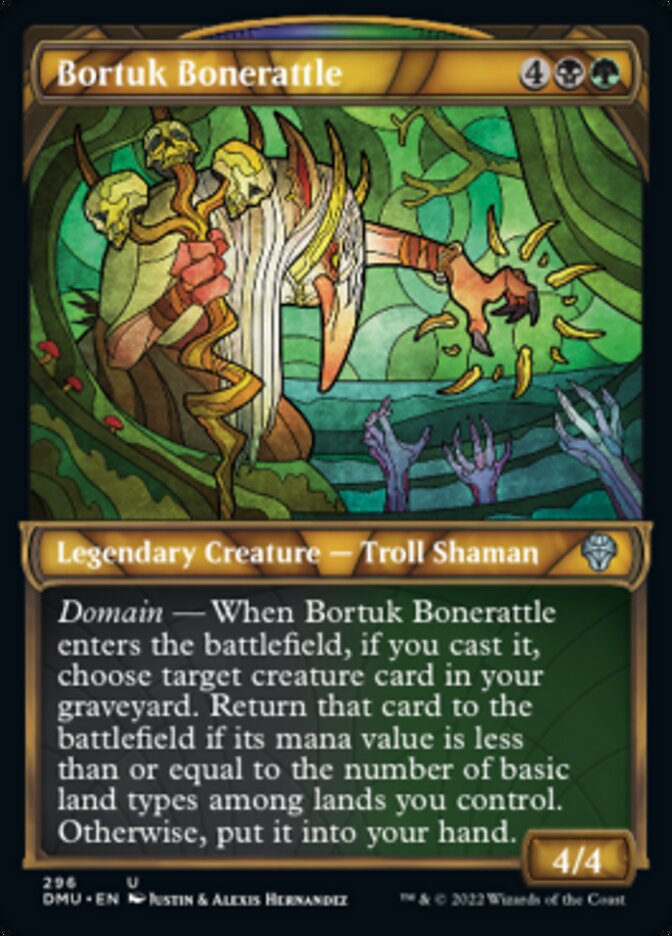 Bortuk Bonerattle (Showcase) [Dominaria United] MTG Single Magic: The Gathering    | Red Claw Gaming