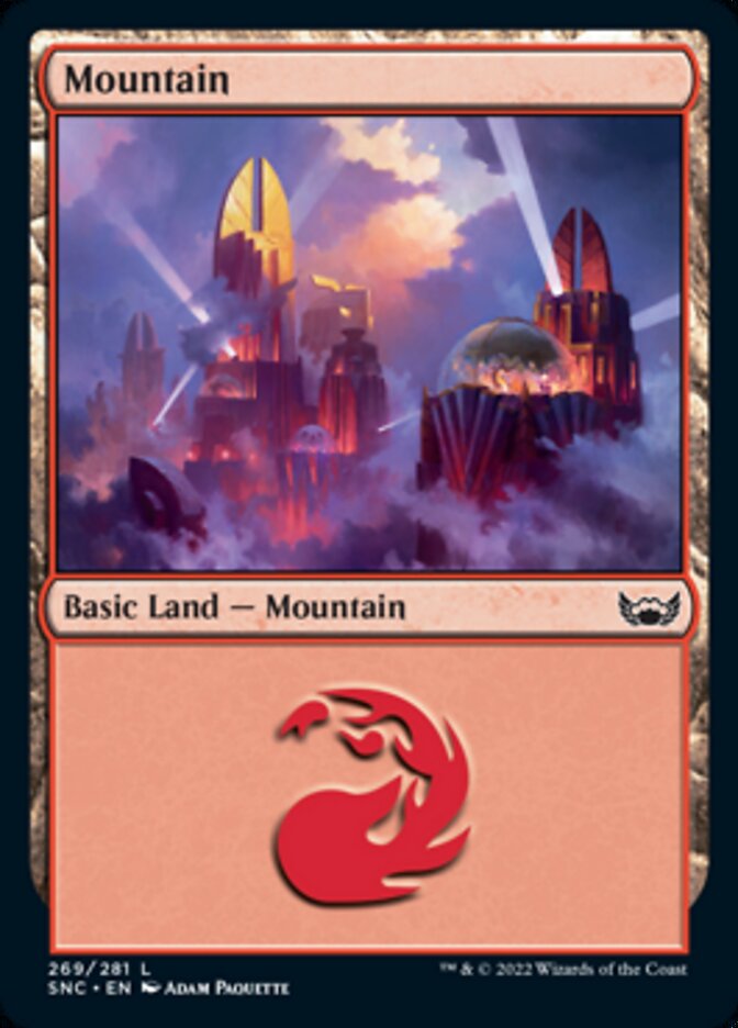 Mountain (269) [Streets of New Capenna] MTG Single Magic: The Gathering    | Red Claw Gaming