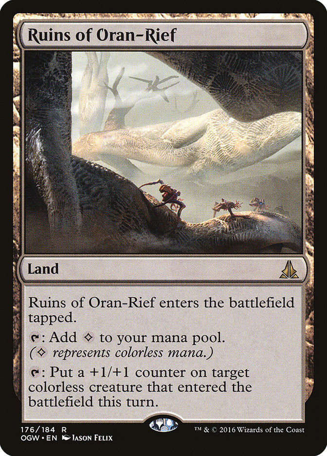 Ruins of Oran-Rief [Oath of the Gatewatch] MTG Single Magic: The Gathering    | Red Claw Gaming