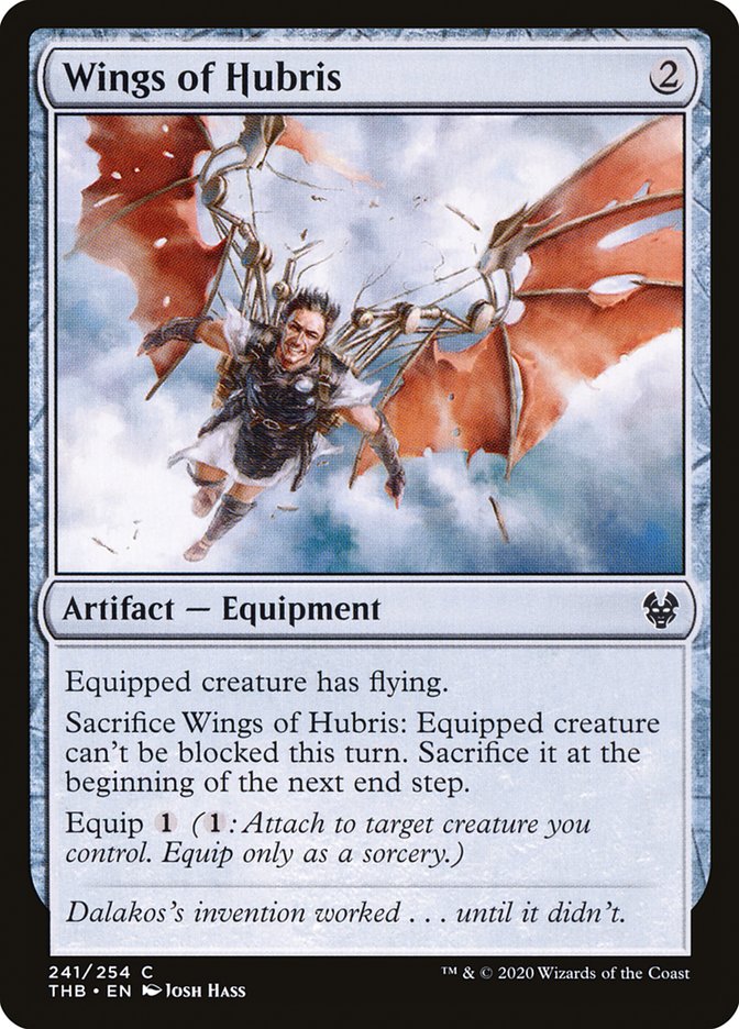 Wings of Hubris [Theros Beyond Death] MTG Single Magic: The Gathering    | Red Claw Gaming