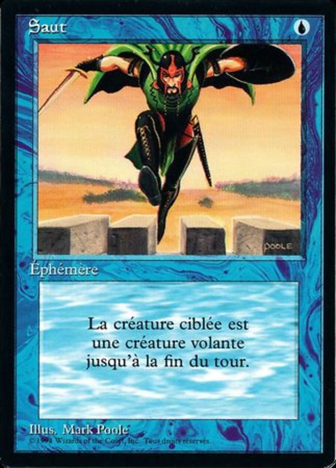 Jump [Foreign Black Border] MTG Single Magic: The Gathering    | Red Claw Gaming