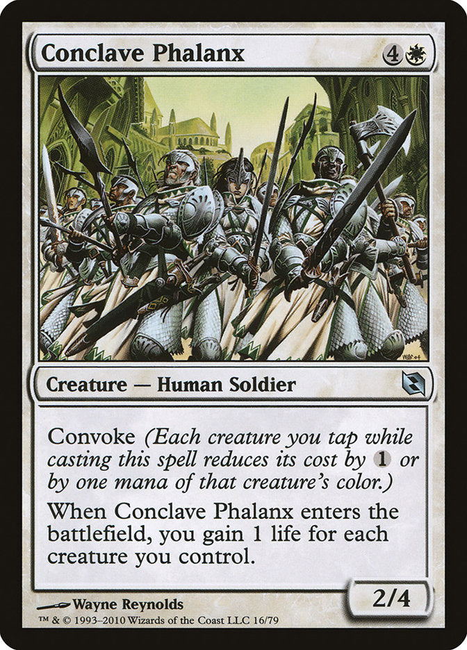 Conclave Phalanx [Duel Decks: Elspeth vs. Tezzeret] MTG Single Magic: The Gathering    | Red Claw Gaming