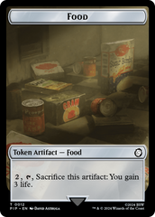 Food (0012) // Zombie Mutant Double-Sided Token [Fallout Tokens] MTG Single Magic: The Gathering    | Red Claw Gaming