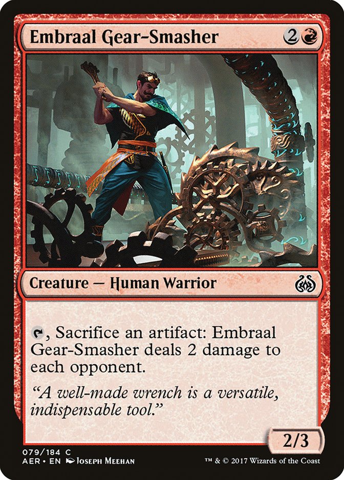 Embraal Gear-Smasher [Aether Revolt] MTG Single Magic: The Gathering    | Red Claw Gaming