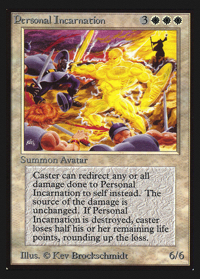 Personal Incarnation [International Collectors' Edition] MTG Single Magic: The Gathering    | Red Claw Gaming