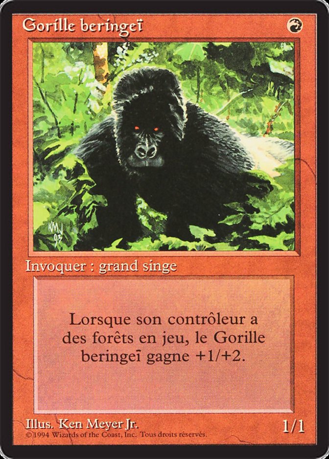 Kird Ape [Foreign Black Border] MTG Single Magic: The Gathering    | Red Claw Gaming