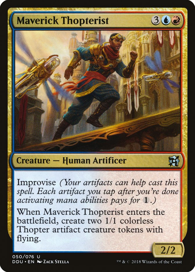Maverick Thopterist [Duel Decks: Elves vs. Inventors] MTG Single Magic: The Gathering    | Red Claw Gaming