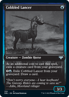 Cobbled Lancer [Innistrad: Double Feature] MTG Single Magic: The Gathering    | Red Claw Gaming