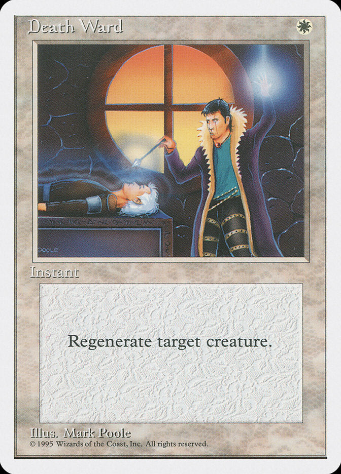Death Ward [Fourth Edition] MTG Single Magic: The Gathering    | Red Claw Gaming