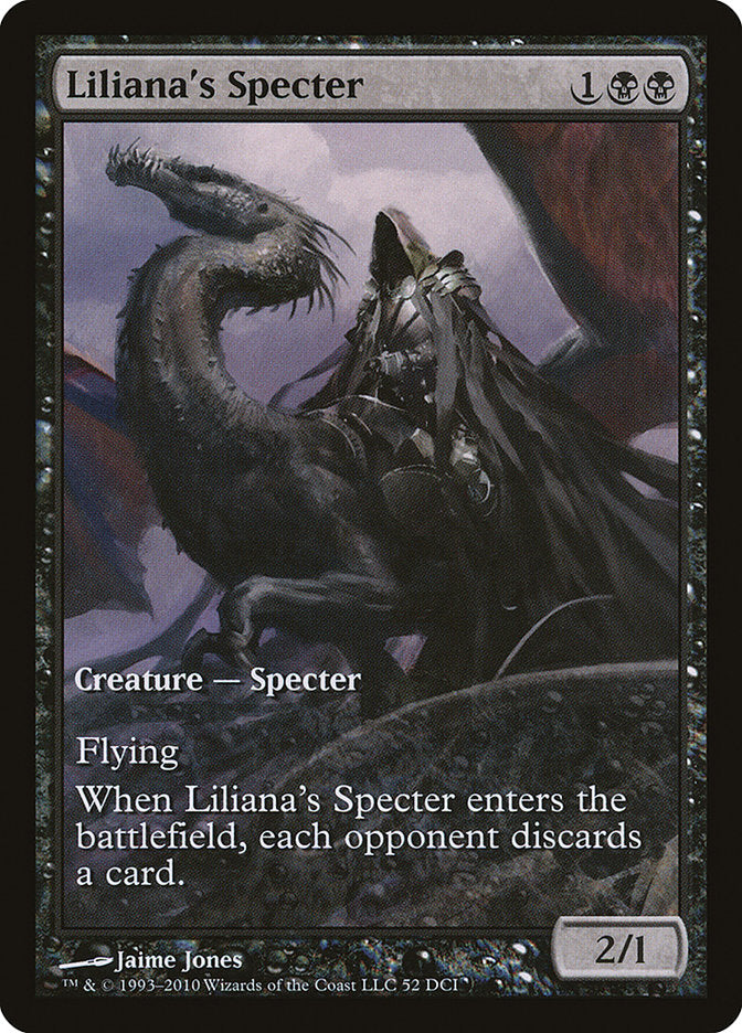 Liliana's Specter (Extended Art) [Magic 2011 Promos] MTG Single Magic: The Gathering    | Red Claw Gaming