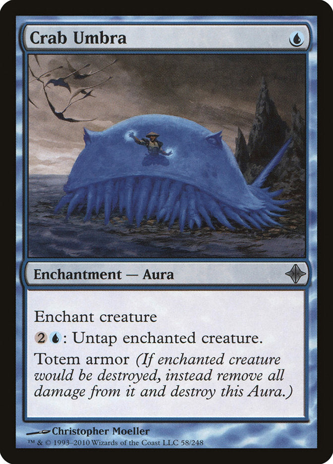 Crab Umbra [Rise of the Eldrazi] MTG Single Magic: The Gathering    | Red Claw Gaming