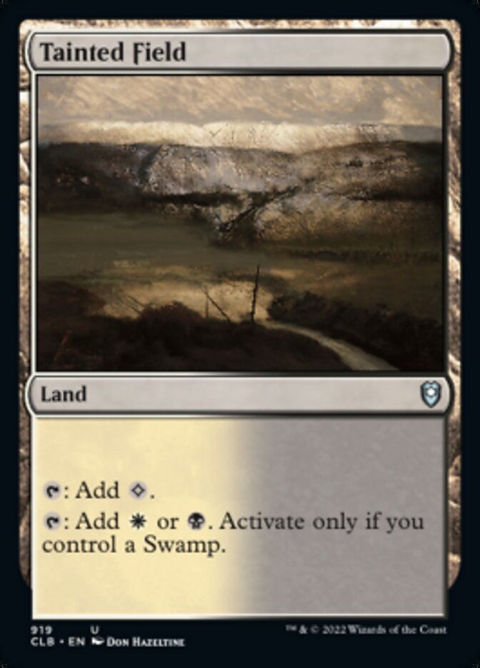 Tainted Field [Commander Legends: Battle for Baldur's Gate] MTG Single Magic: The Gathering    | Red Claw Gaming