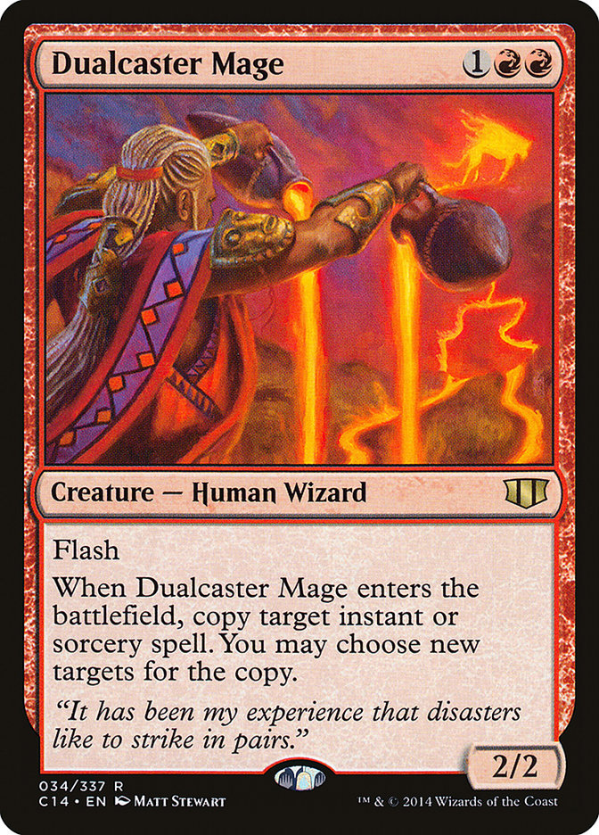Dualcaster Mage [Commander 2014] MTG Single Magic: The Gathering    | Red Claw Gaming