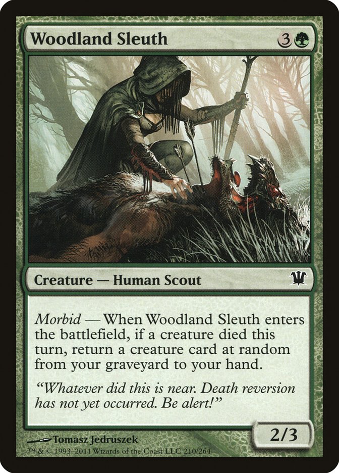 Woodland Sleuth [Innistrad] MTG Single Magic: The Gathering    | Red Claw Gaming