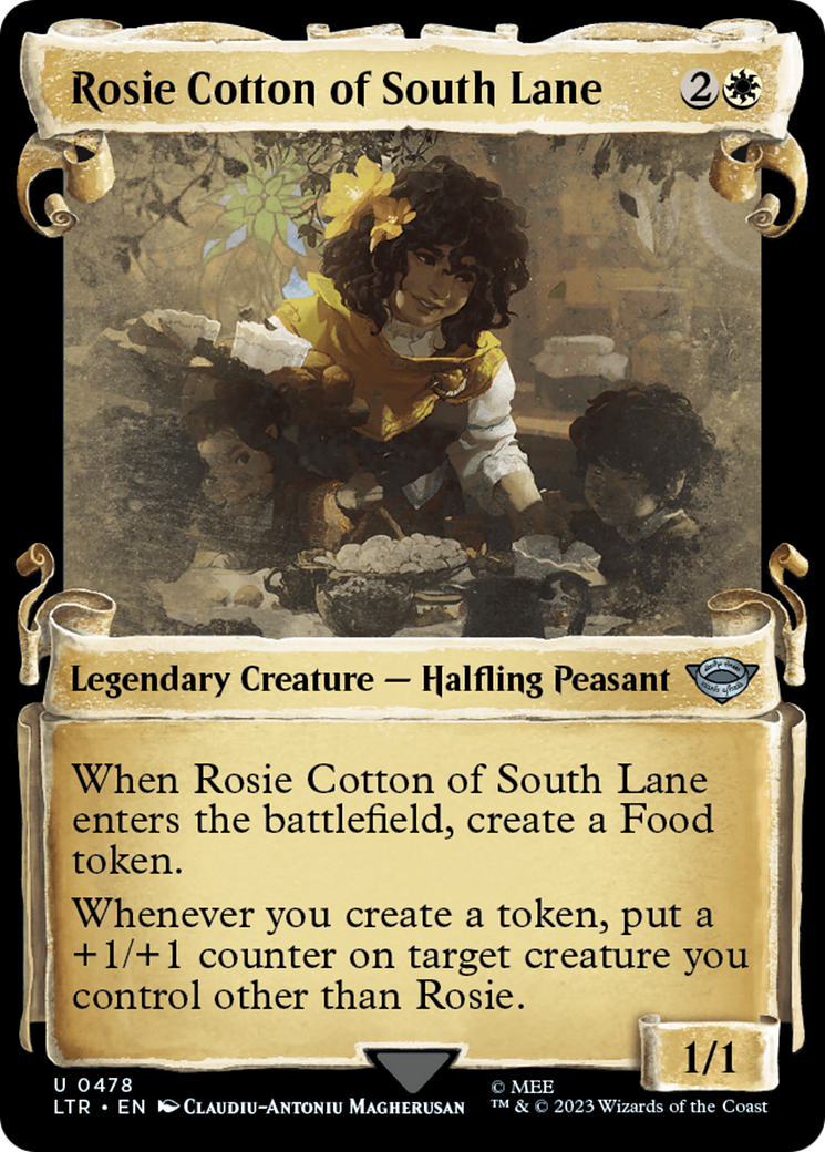 Rosie Cotton of South Lane [The Lord of the Rings: Tales of Middle-Earth Showcase Scrolls] MTG Single Magic: The Gathering    | Red Claw Gaming