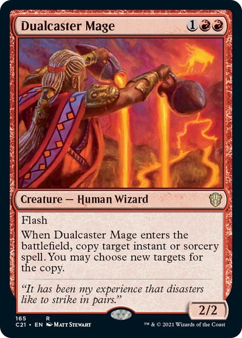 Dualcaster Mage [Commander 2021] MTG Single Magic: The Gathering    | Red Claw Gaming