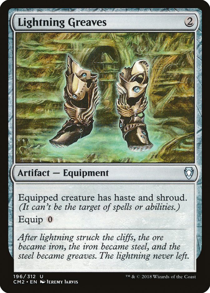 Lightning Greaves [Commander Anthology Volume II] MTG Single Magic: The Gathering    | Red Claw Gaming