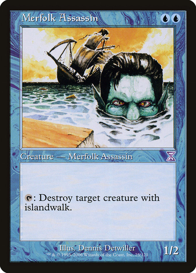 Merfolk Assassin [Time Spiral Timeshifted] MTG Single Magic: The Gathering    | Red Claw Gaming