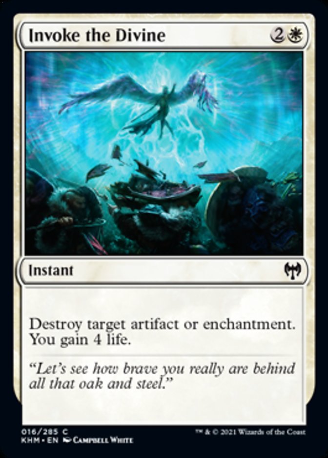 Invoke the Divine [Kaldheim] MTG Single Magic: The Gathering    | Red Claw Gaming