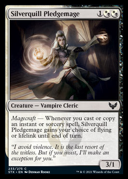 Silverquill Pledgemage [Strixhaven: School of Mages] MTG Single Magic: The Gathering    | Red Claw Gaming