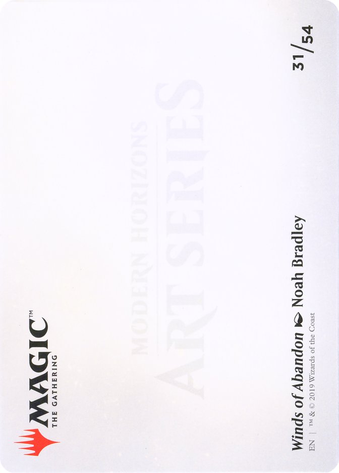 Winds of Abandon // Winds of Abandon [Modern Horizons Art Series] MTG Single Magic: The Gathering    | Red Claw Gaming