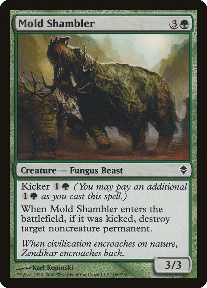 Mold Shambler [Zendikar] MTG Single Magic: The Gathering    | Red Claw Gaming