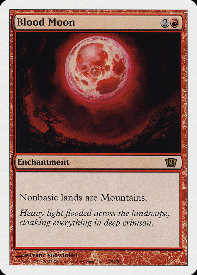 Blood Moon [Eighth Edition] MTG Single Magic: The Gathering    | Red Claw Gaming