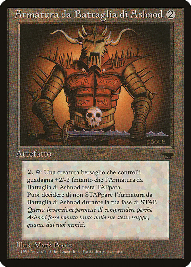 Ashnod's Battle Gear (Italian) - "Armatura da Battaglia di Ashnod" [Rinascimento] MTG Single Magic: The Gathering    | Red Claw Gaming