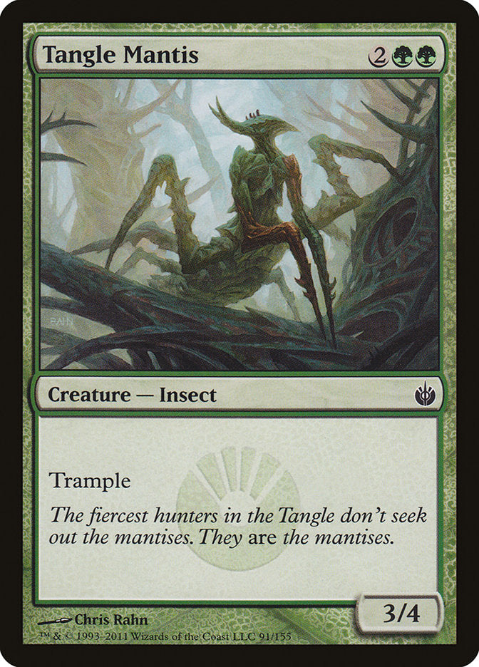 Tangle Mantis [Mirrodin Besieged] MTG Single Magic: The Gathering    | Red Claw Gaming