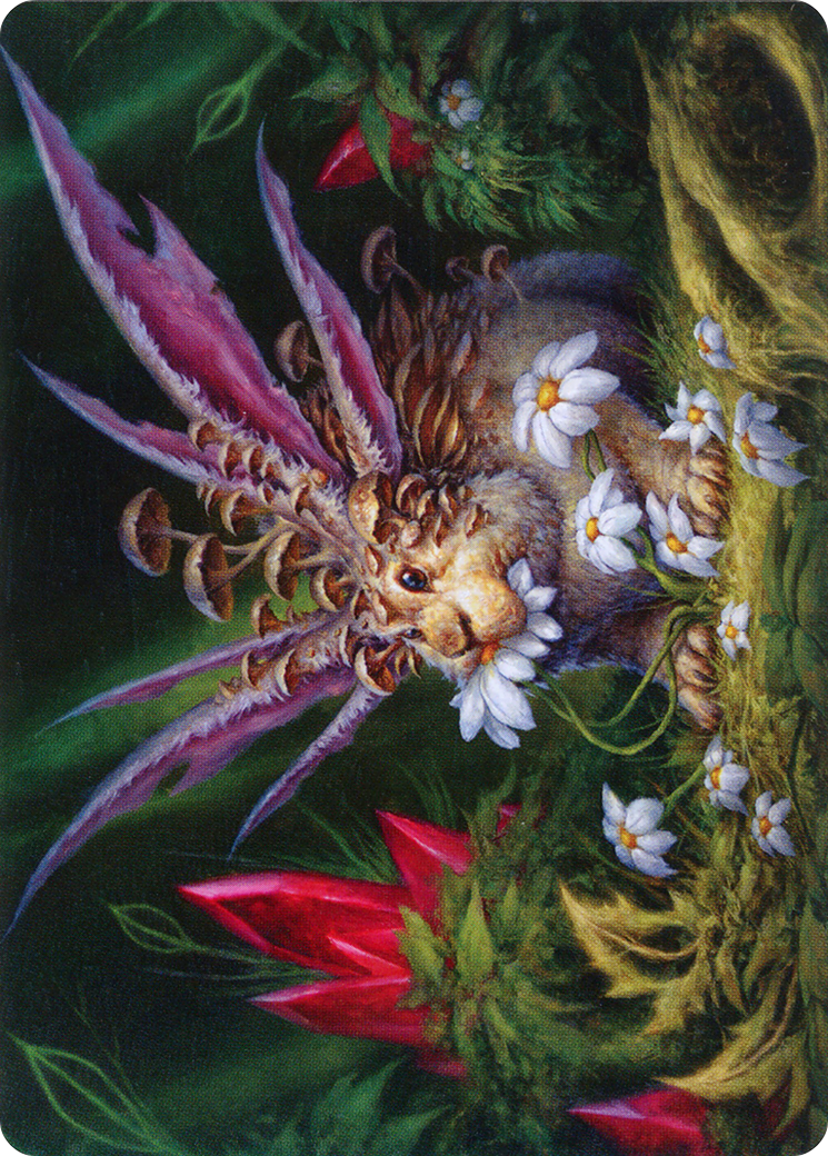 Placid Rottentail Art Card [March of the Machine Art Series] MTG Single Magic: The Gathering    | Red Claw Gaming