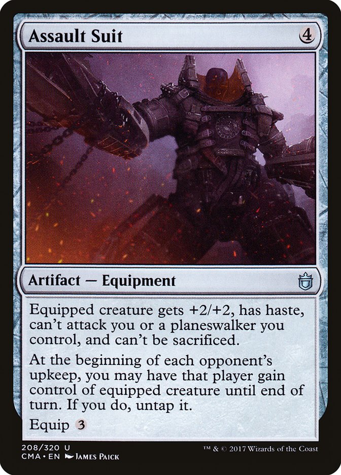 Assault Suit [Commander Anthology] MTG Single Magic: The Gathering    | Red Claw Gaming