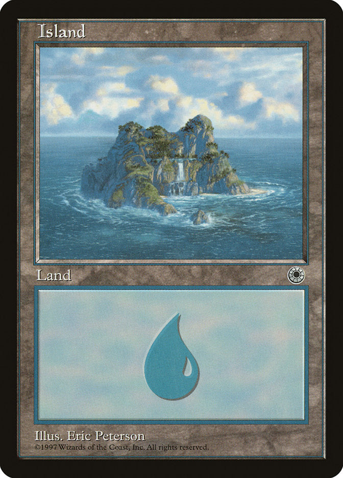 Island (Waterfall) [Portal] MTG Single Magic: The Gathering    | Red Claw Gaming