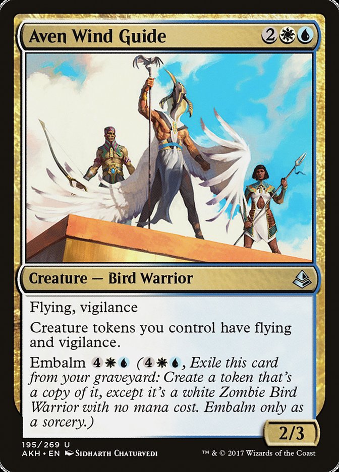Aven Wind Guide [Amonkhet] MTG Single Magic: The Gathering    | Red Claw Gaming