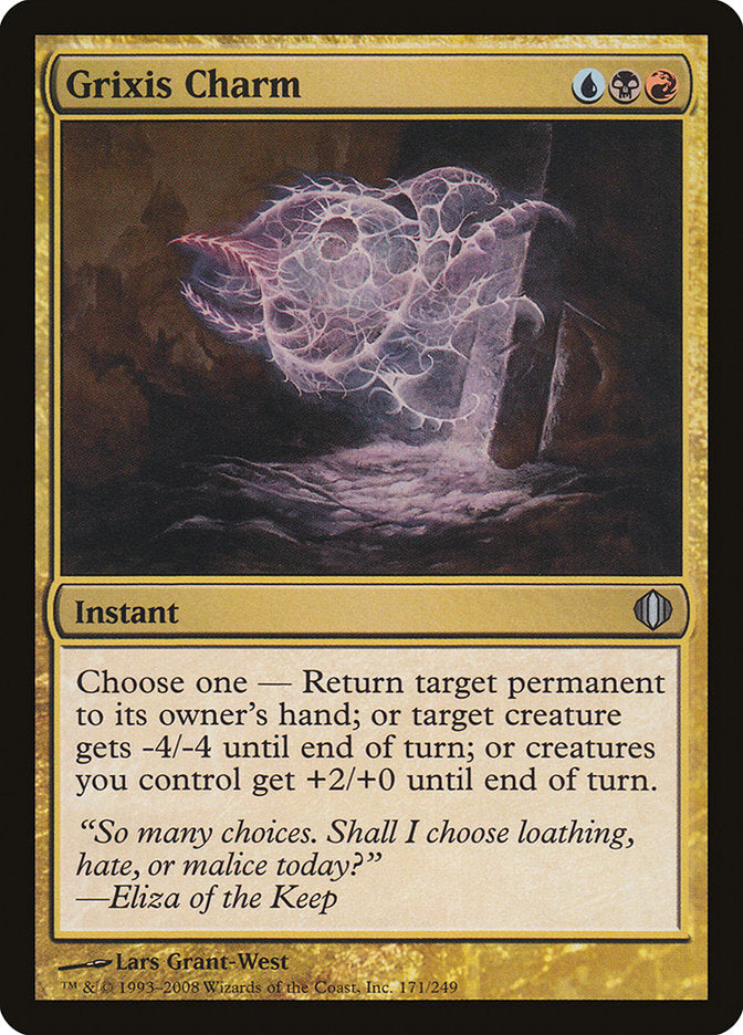 Grixis Charm [Shards of Alara] MTG Single Magic: The Gathering    | Red Claw Gaming