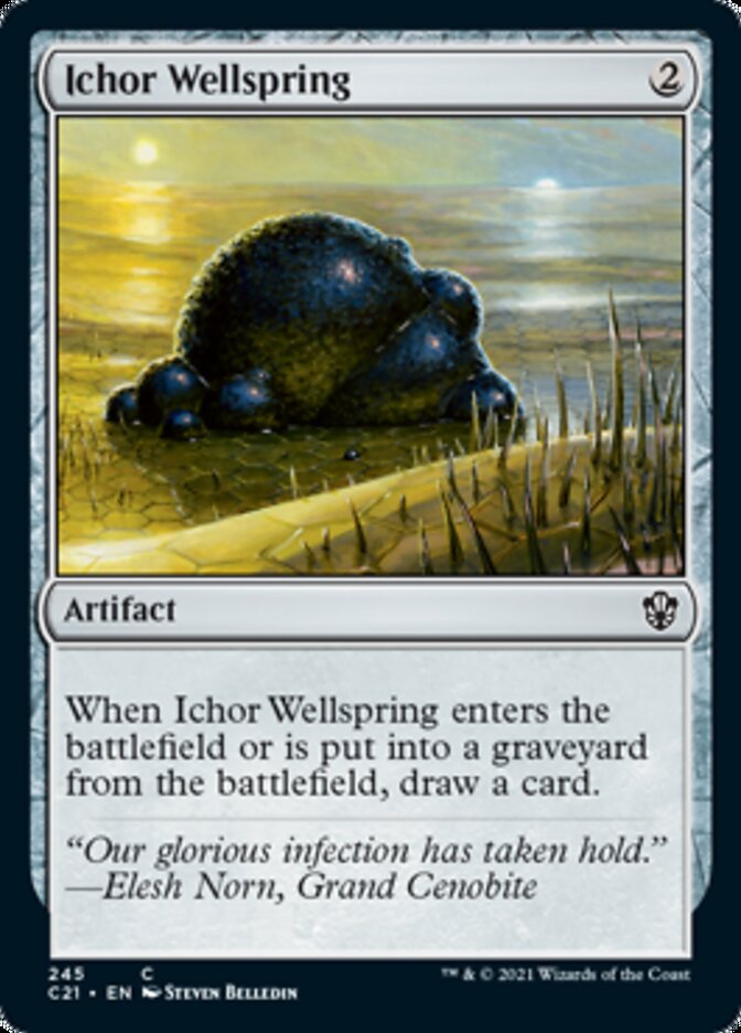 Ichor Wellspring [Commander 2021] MTG Single Magic: The Gathering    | Red Claw Gaming