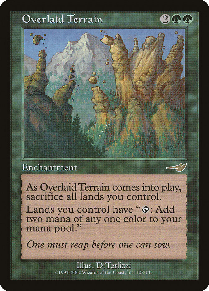 Overlaid Terrain [Nemesis] MTG Single Magic: The Gathering    | Red Claw Gaming