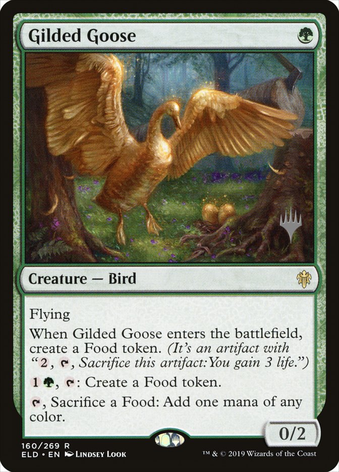 Gilded Goose (Promo Pack) [Throne of Eldraine Promos] MTG Single Magic: The Gathering    | Red Claw Gaming